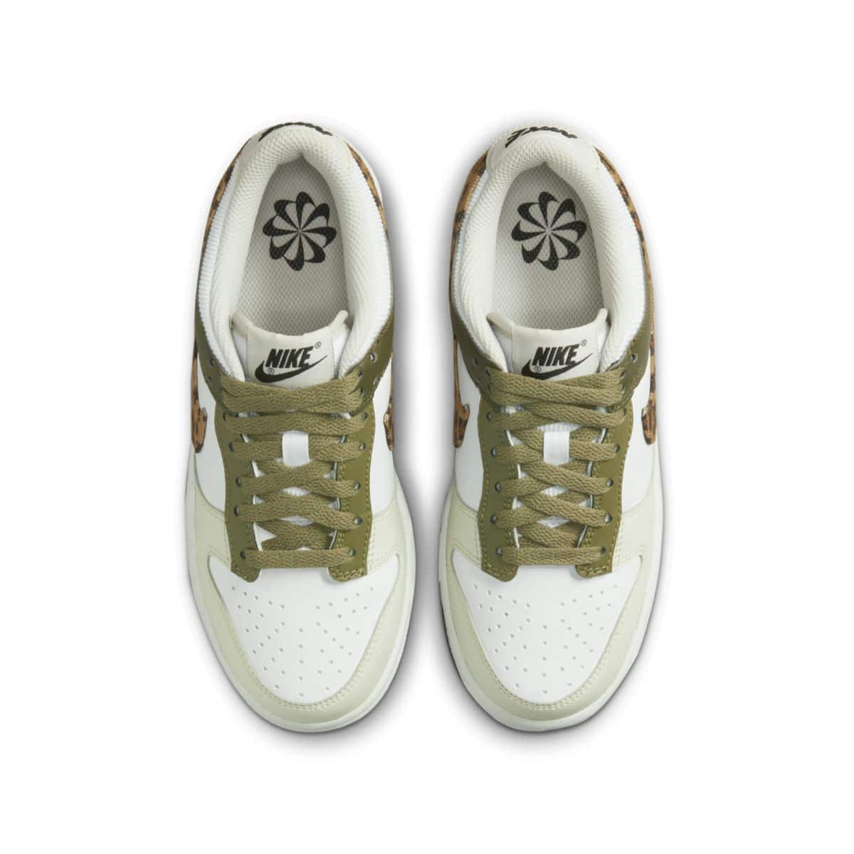 Nike Dunk Low Leopard Swoosh DX9282-100 5