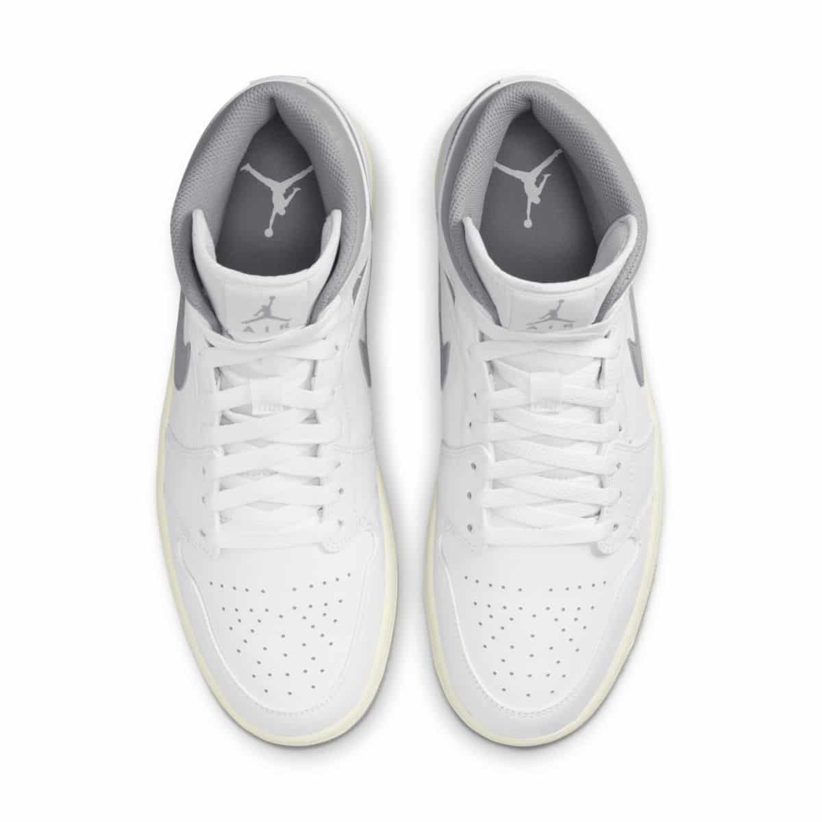 air jordan 1 mid neutral grey vintage 554724-135 5