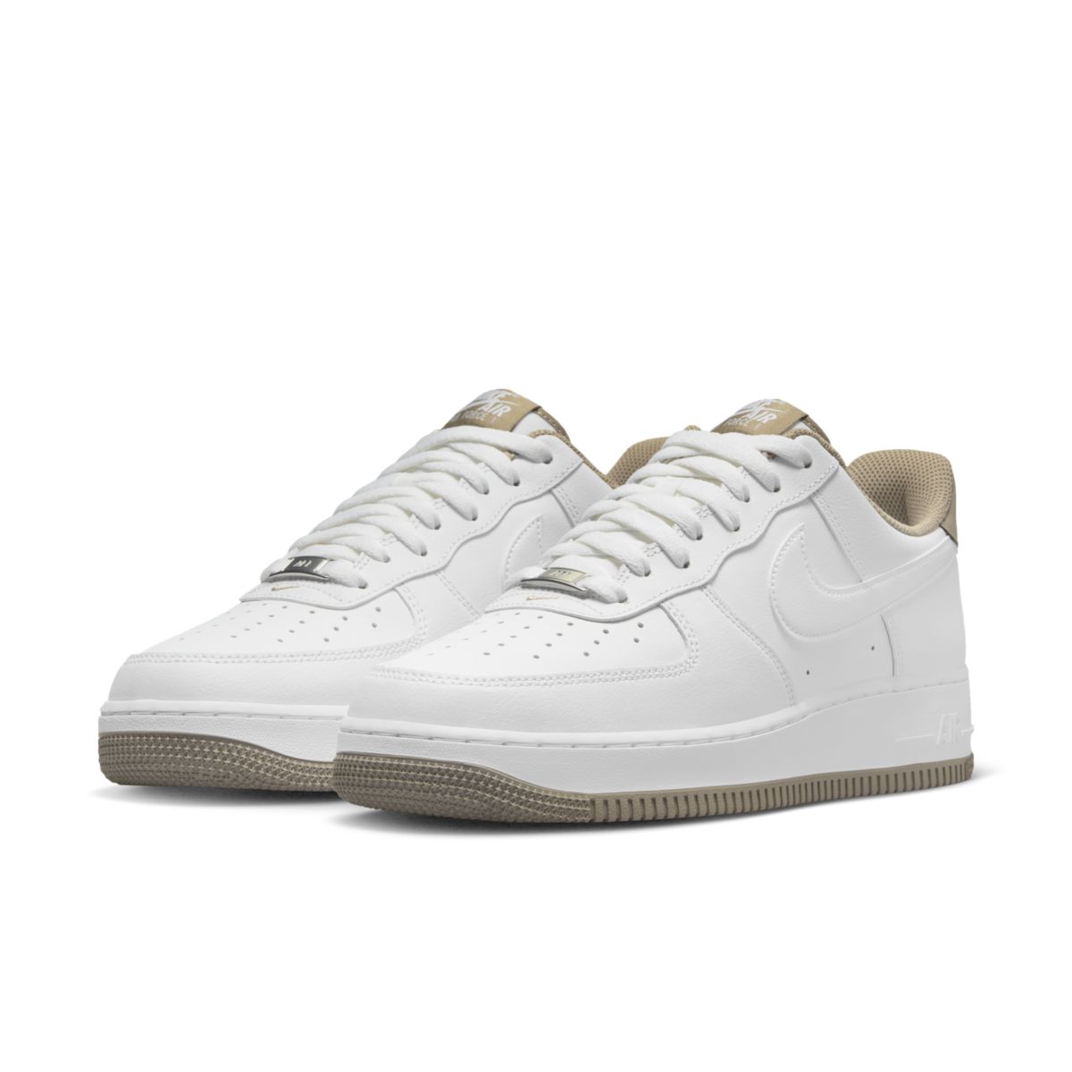 nike air force 1 low white white olive DR9867-100 4