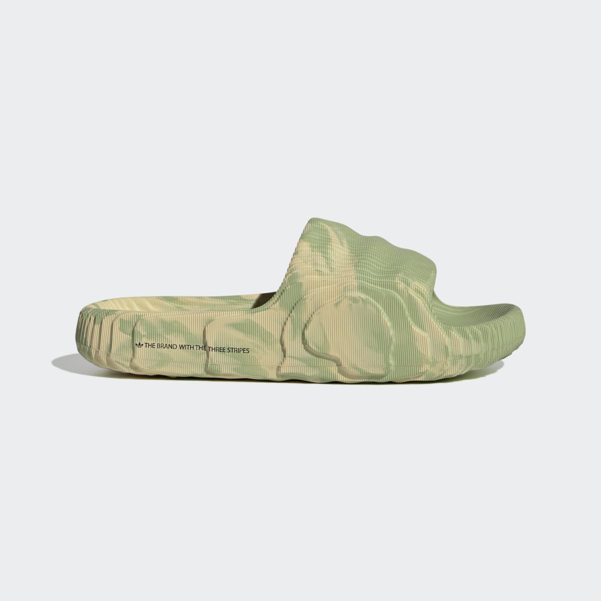 Bezowo zielone Klapki adidas adilette 22 Slides Magic Lime St Desert Sand Magic Lime GY1597 1