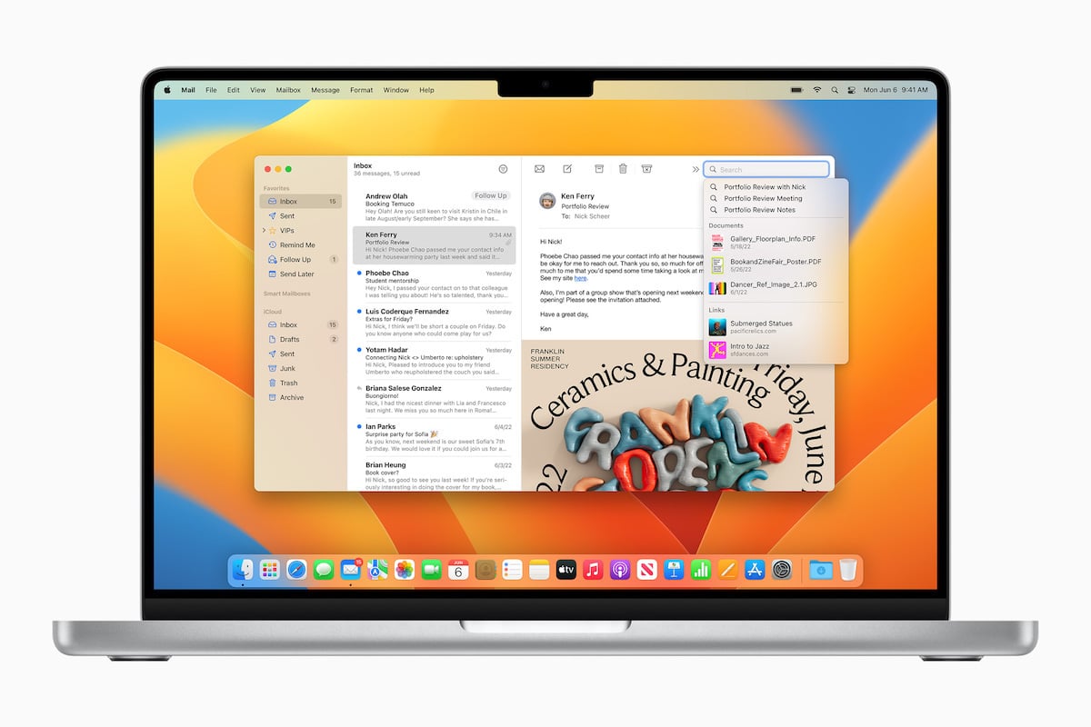 apple macos ventura mail 2