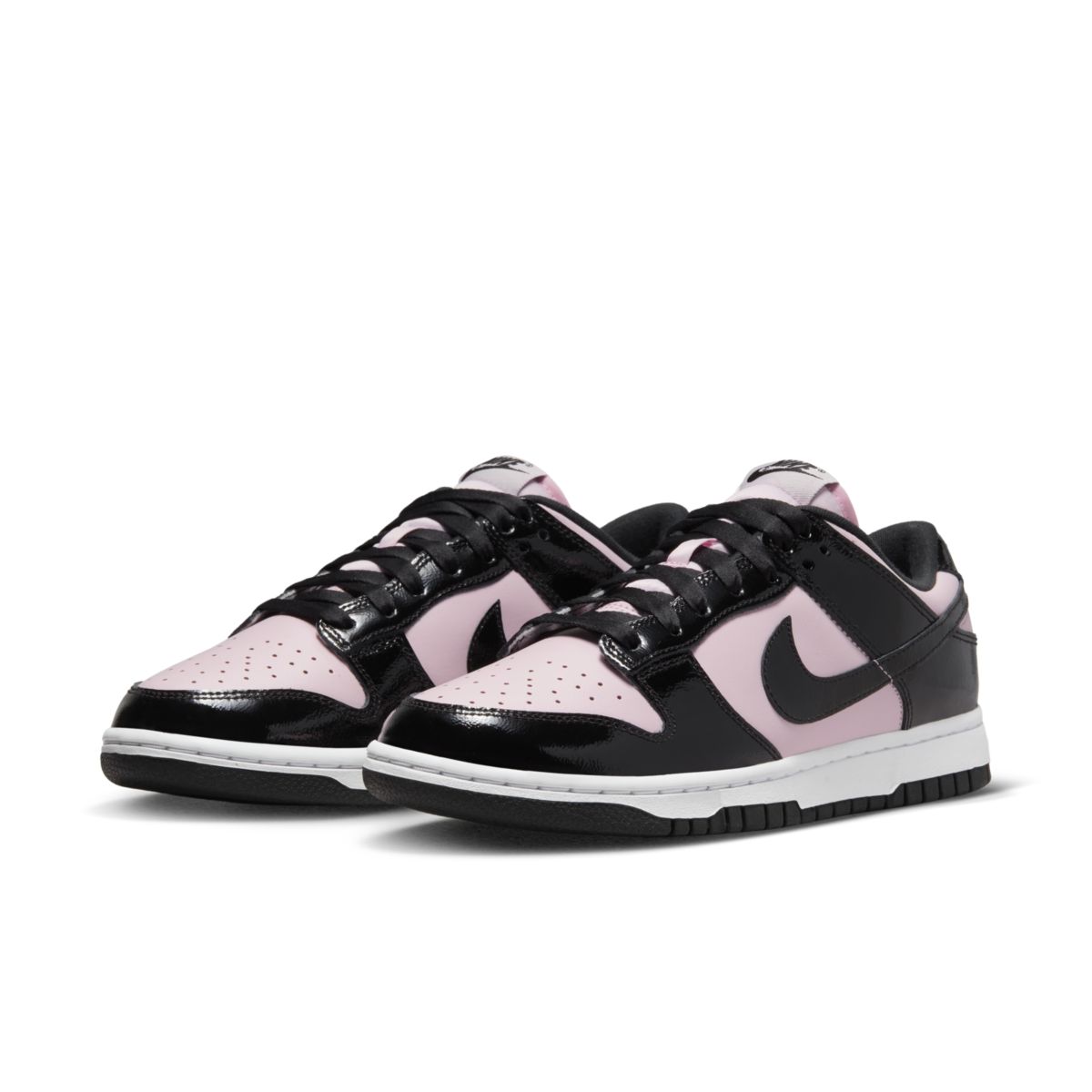 Nike Dunk Low WMNS Pink Black Patent DJ9955-600 4