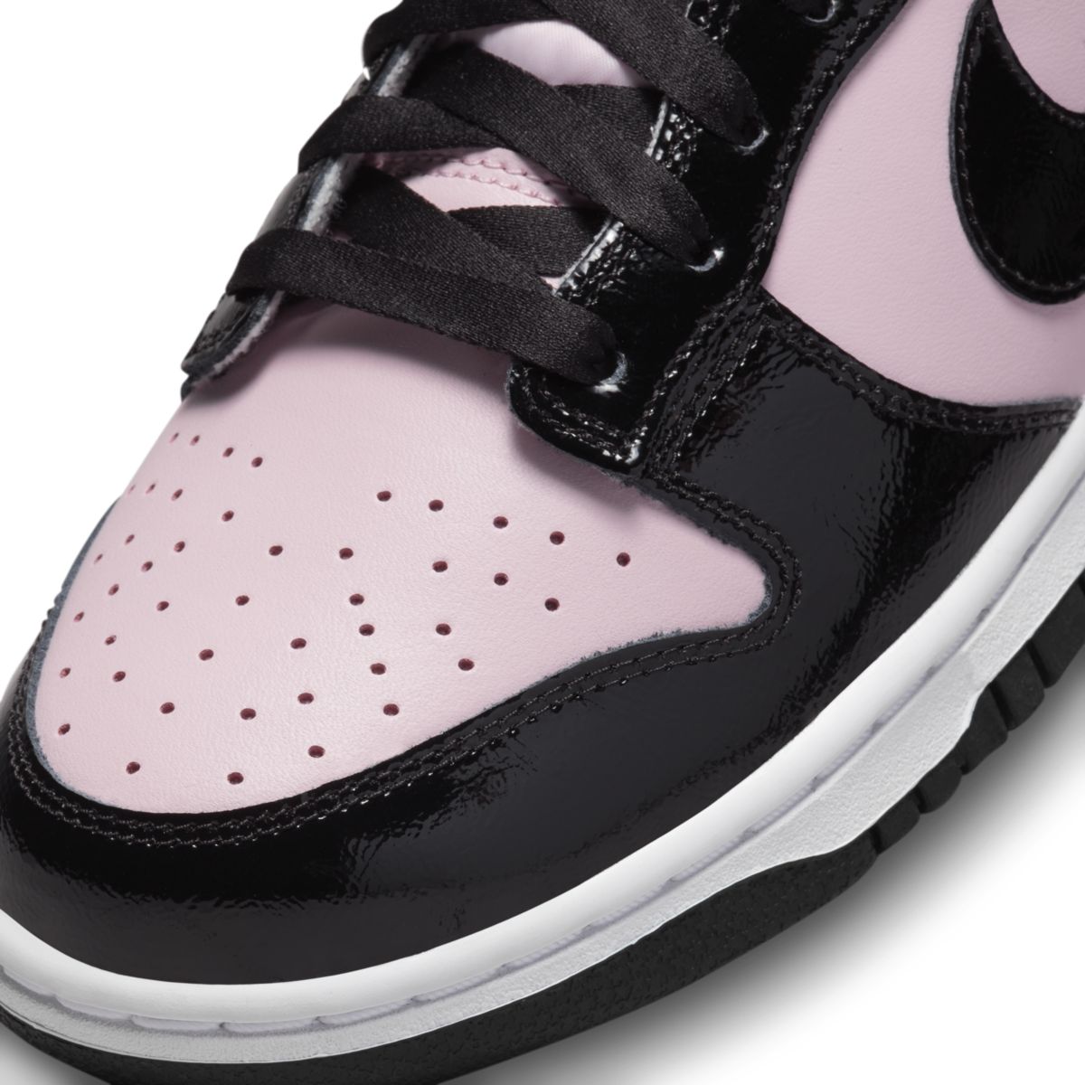 Nike Dunk Low WMNS Pink Black Patent DJ9955-600 7