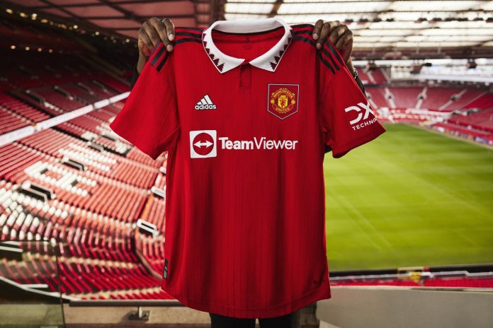 koszulki pilkarskie manchester united adidas sezon 2022 2023