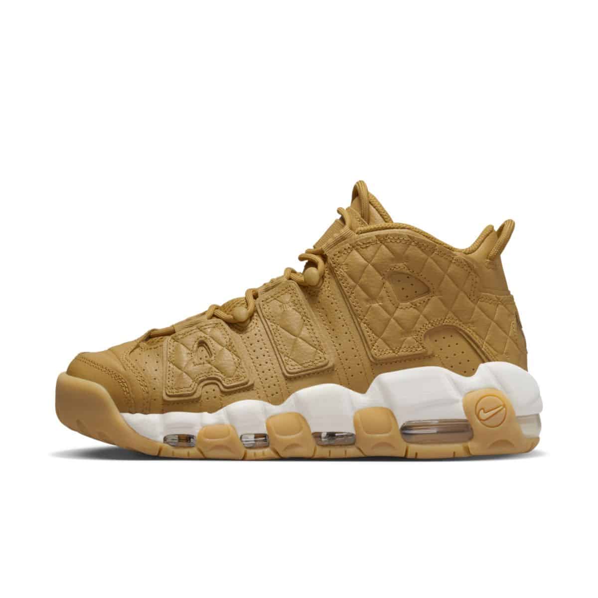Nike Air More Uptempo Quilted Wheat DX3375-700 2