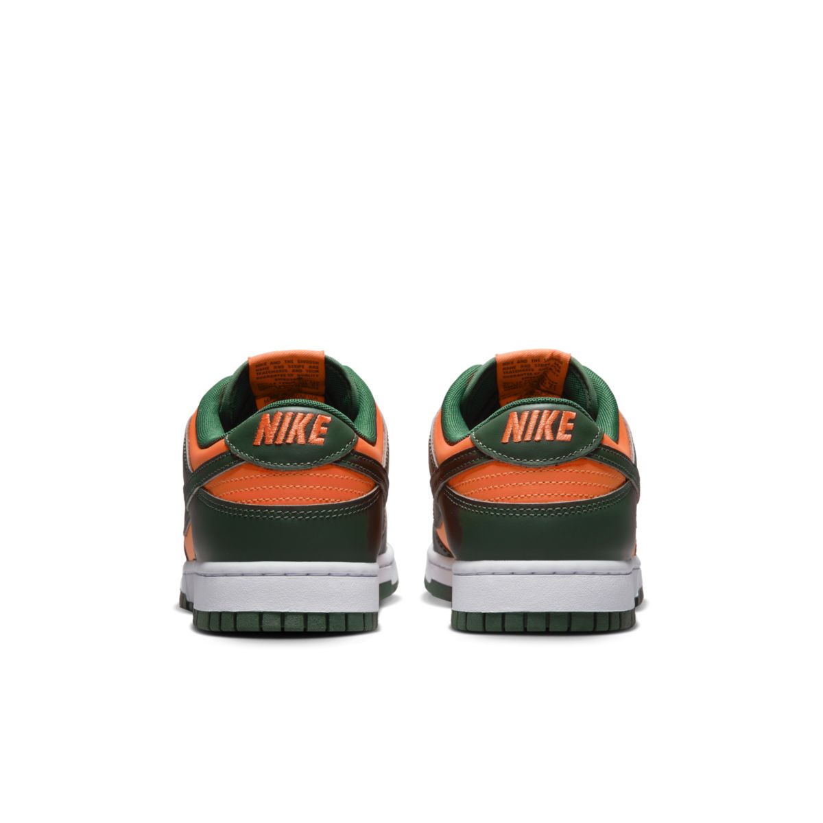 Nike Dunk Low Miami Hurricanes DD1391-300 6