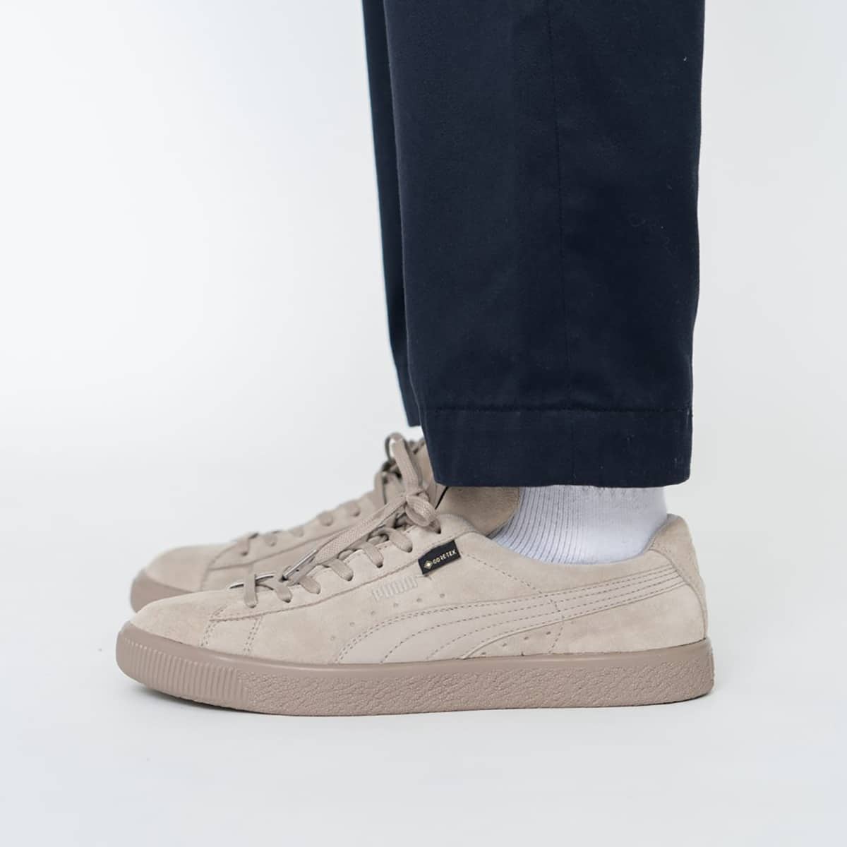 nanamica x puma suede vtg gore-tex vintage khaki 6