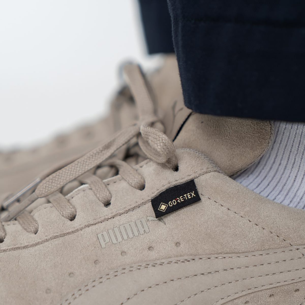 nanamica x puma suede vtg gore-tex vintage khaki 8