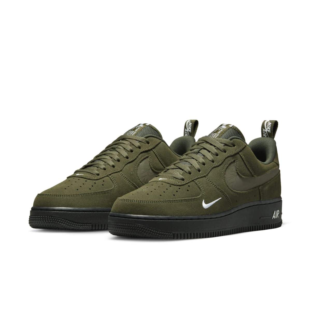 Nike Air Force 1 Low Olive Suede DZ4514-300 4