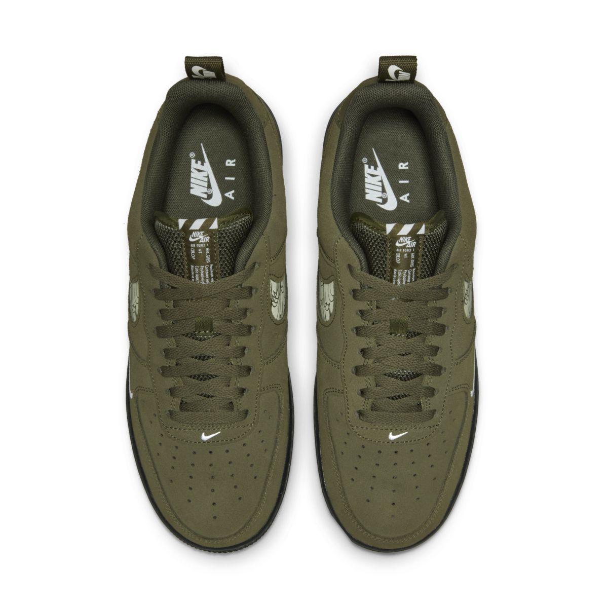 Nike Air Force 1 Low Olive Suede DZ4514-300 5