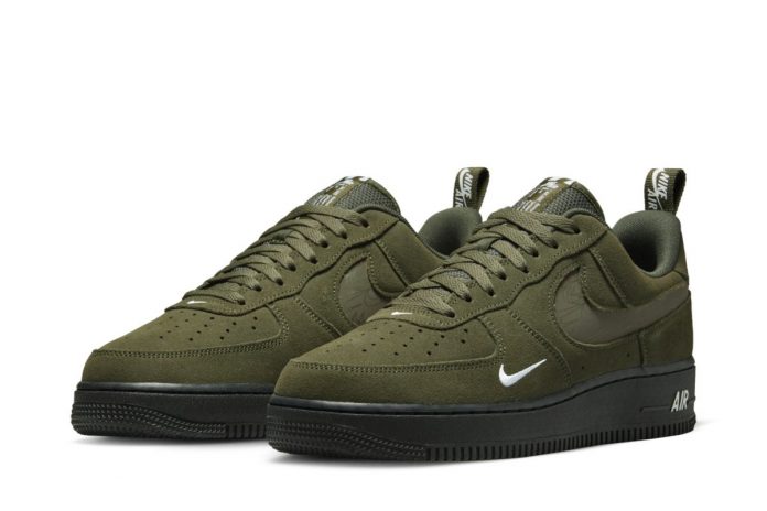 Nike Air Force 1 Low Olive Suede DZ4514-300