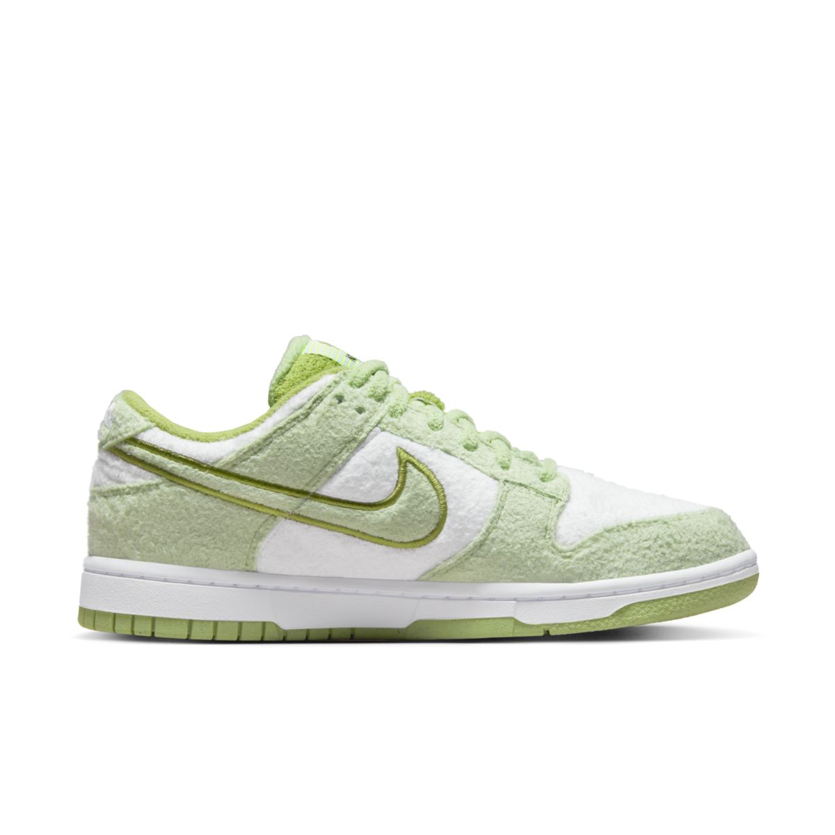 Nike Dunk Low WMNS Green Fleece DQ7579-300 3