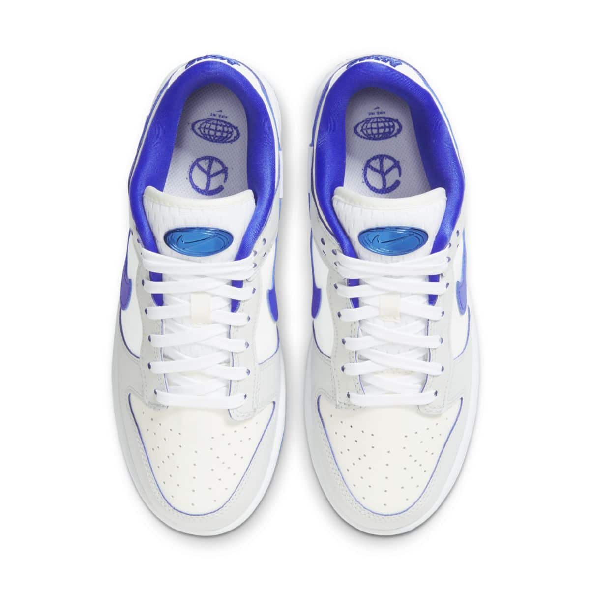 Nike Dunk Low Worldwide White Game Royal FB1841-110 5