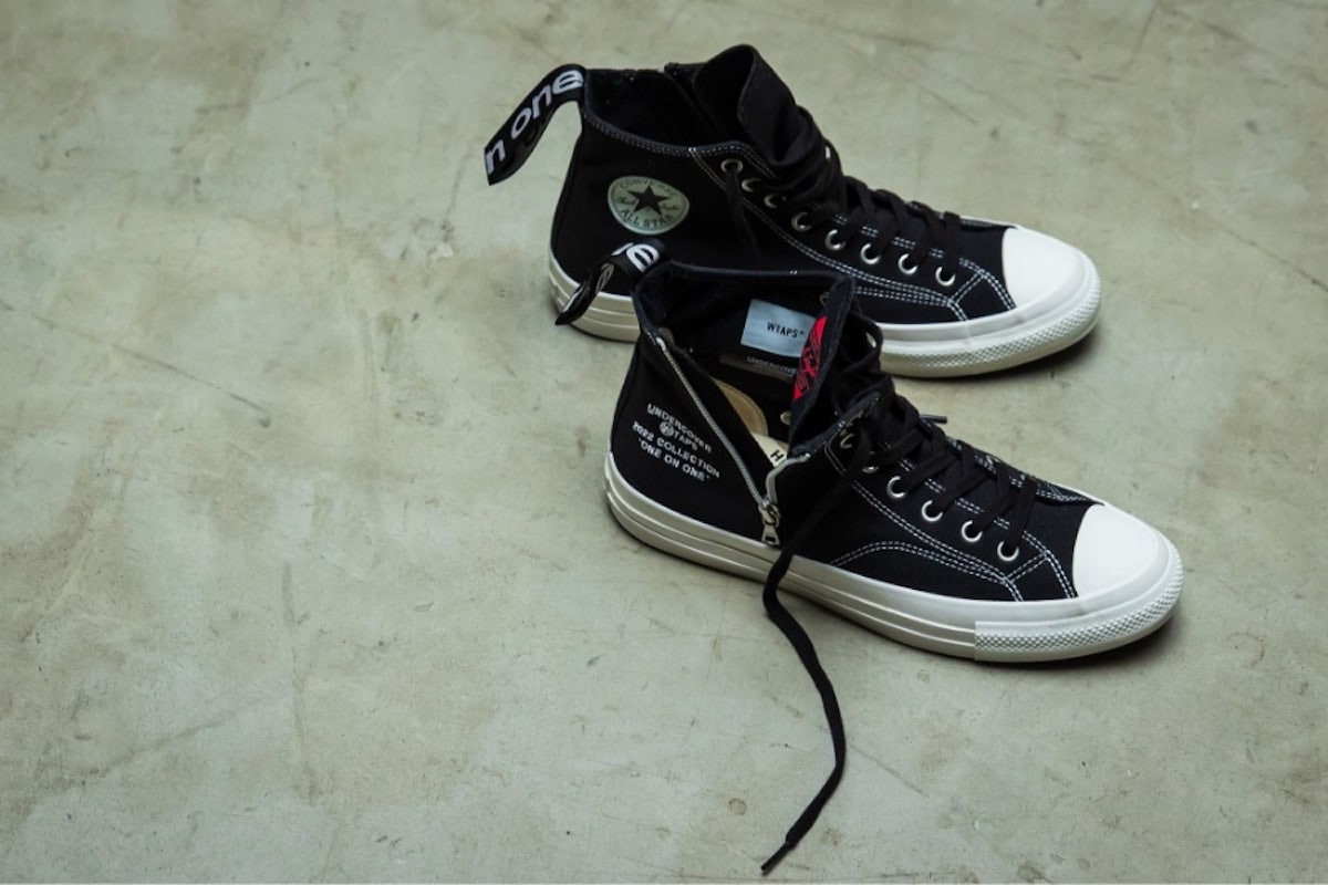 wtaps x undercover x converse chuck 70 high one on one 0