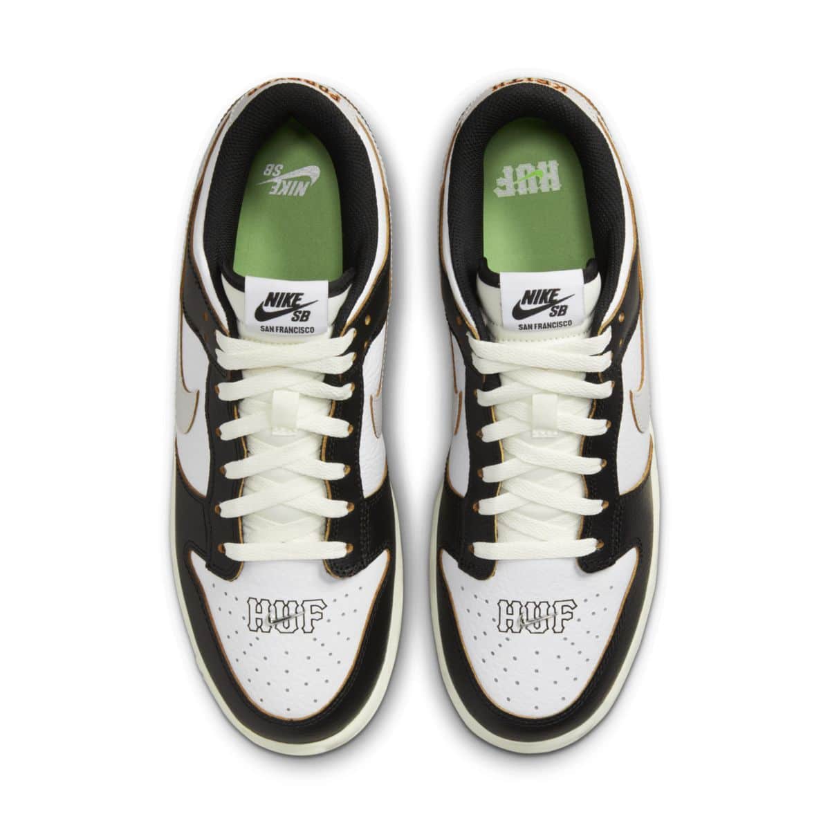 HUF x Nike SB Dunk Low SF FD8775-001 5