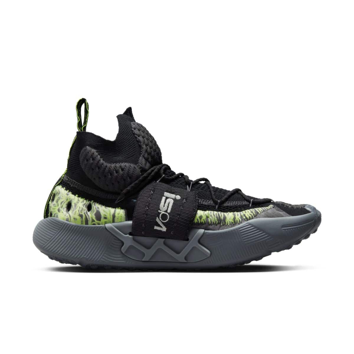 Nike ISPA Sense Flyknit Black Neon Green CW3203-003 3