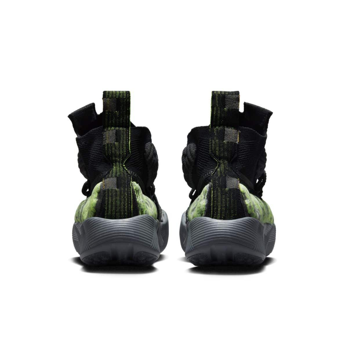 Nike ISPA Sense Flyknit Black Neon Green CW3203-003 6