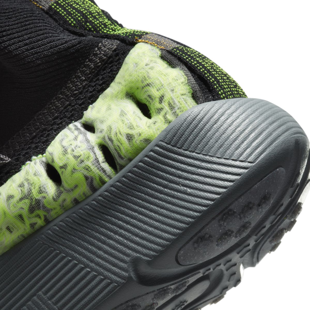 Nike ISPA Sense Flyknit Black Neon Green CW3203-003 8