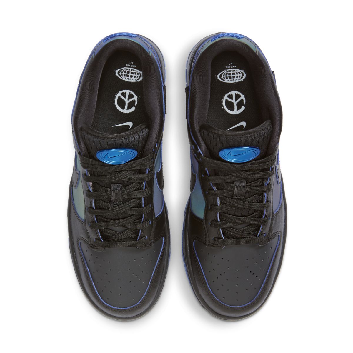 nike dunk low worldwide black game royal FB1842-001 5