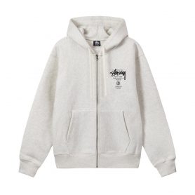 stussy world tour zip hoodie 1