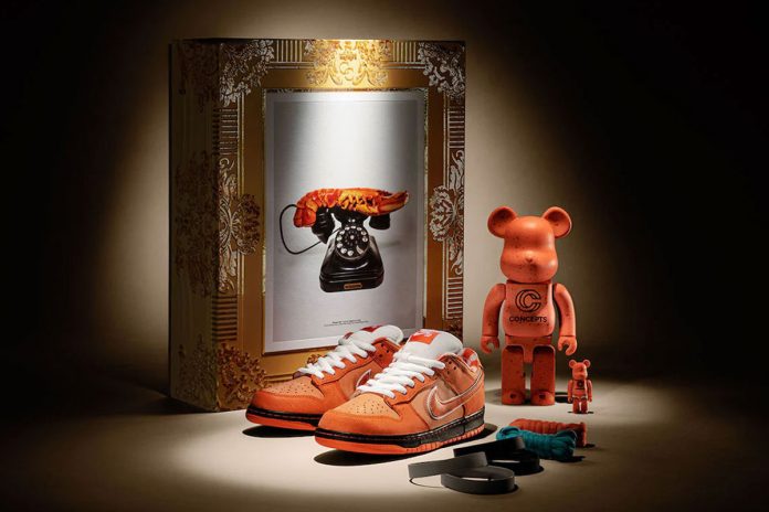 Concepts x Nike SB Dunk Low Orange Lobster FD8776-800