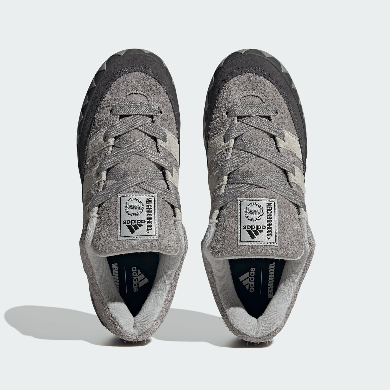 NEIGHBORHOOD x adidas Adimatic Grey HP6771 4
