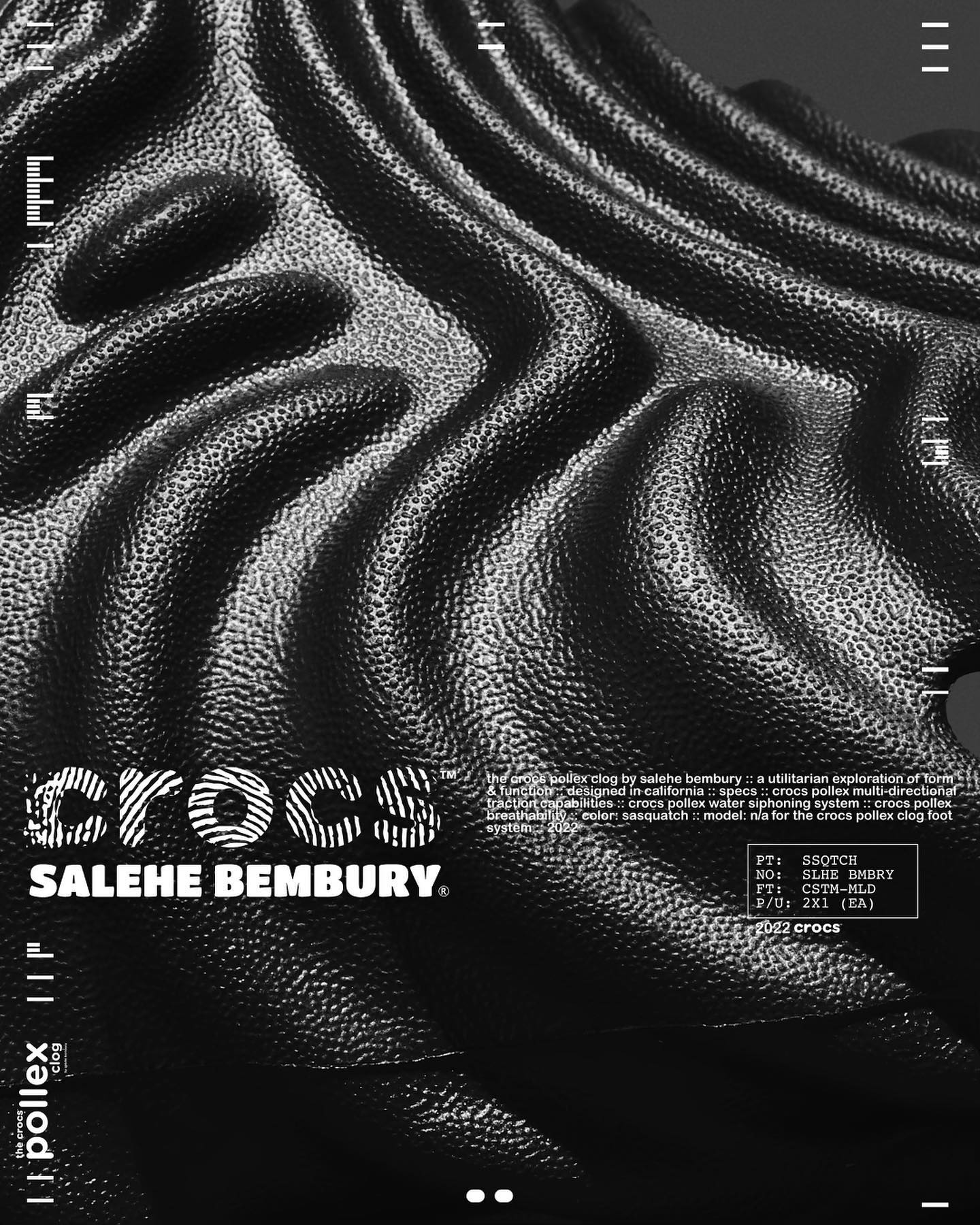 Salehe Bembury x Crocs Pollex Clog Sasquatch 3