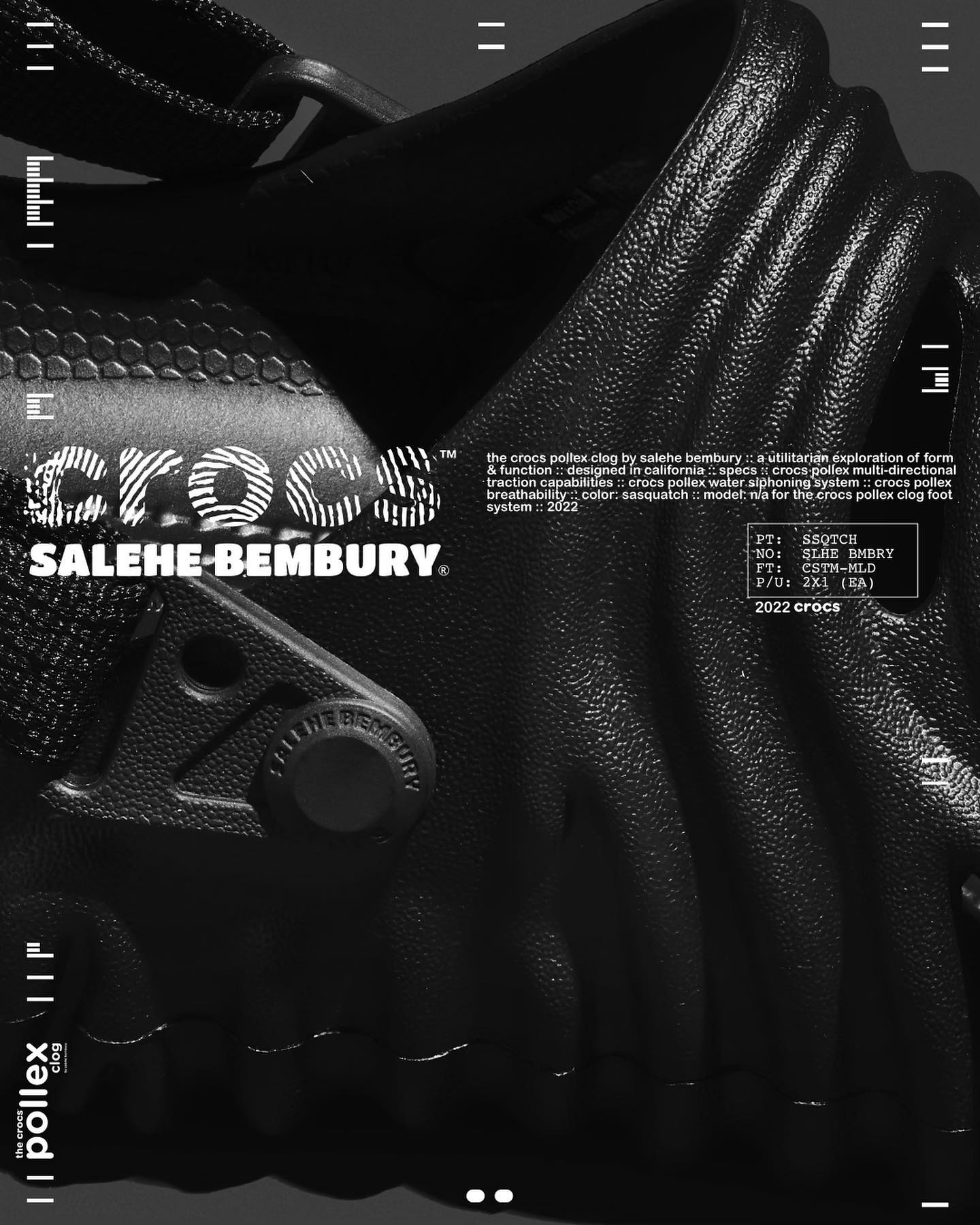 Salehe Bembury x Crocs Pollex Clog Sasquatch 5