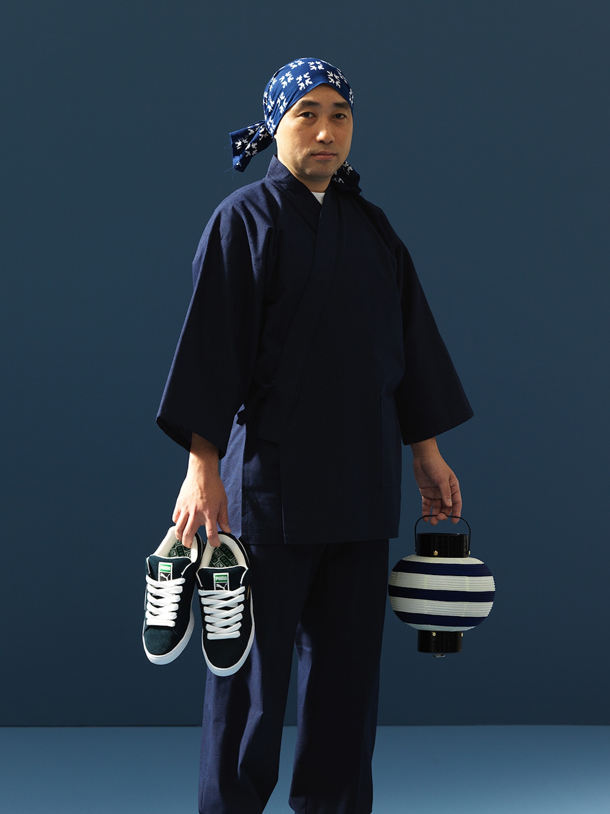 BEAMS x Puma Suede MIJ Navy 3