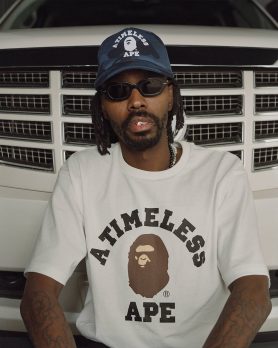 Lookbook JJJJound x BAPE STA Navy A Timeless Ape 2