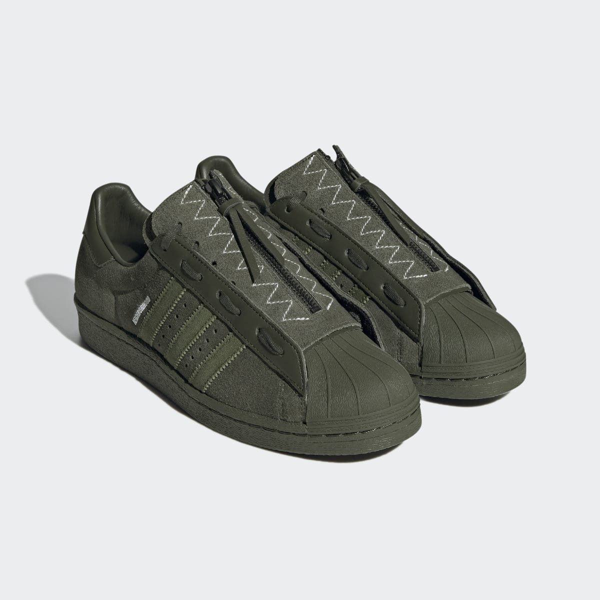 Neighborhood x adidas Superstar 80s Night Cargo GX1401 7