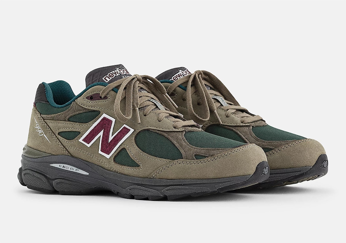 New Balance 990v3 Green Olive M990GP3 Made in USA 4
