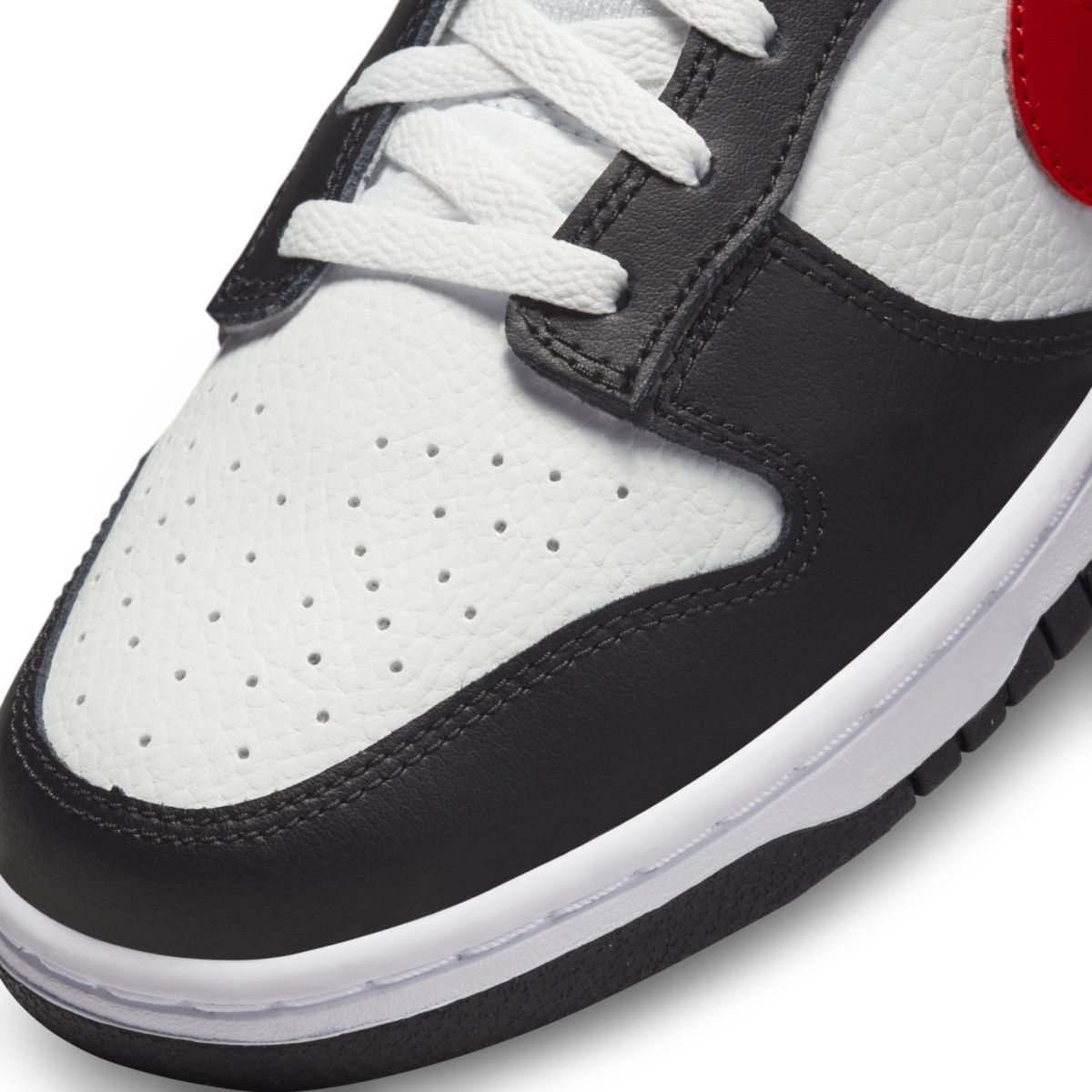 Nike Dunk Low Black University Red White FB3354-001 7