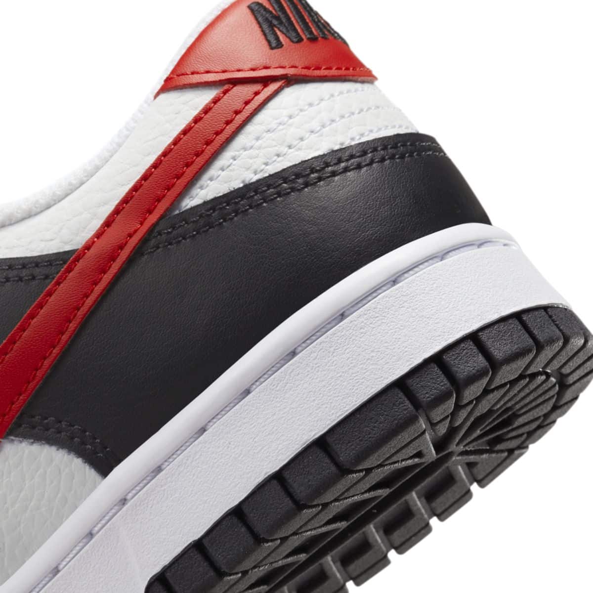 Nike Dunk Low Black University Red White FB3354-001 8