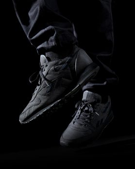 maharishi x reebok classic leather ripstop black 1
