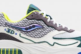 Bodega Saucony 3D Grid Hurricane Cream Green 0