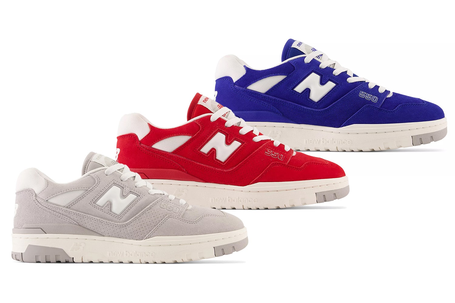 New Balance 550 Suede Pack