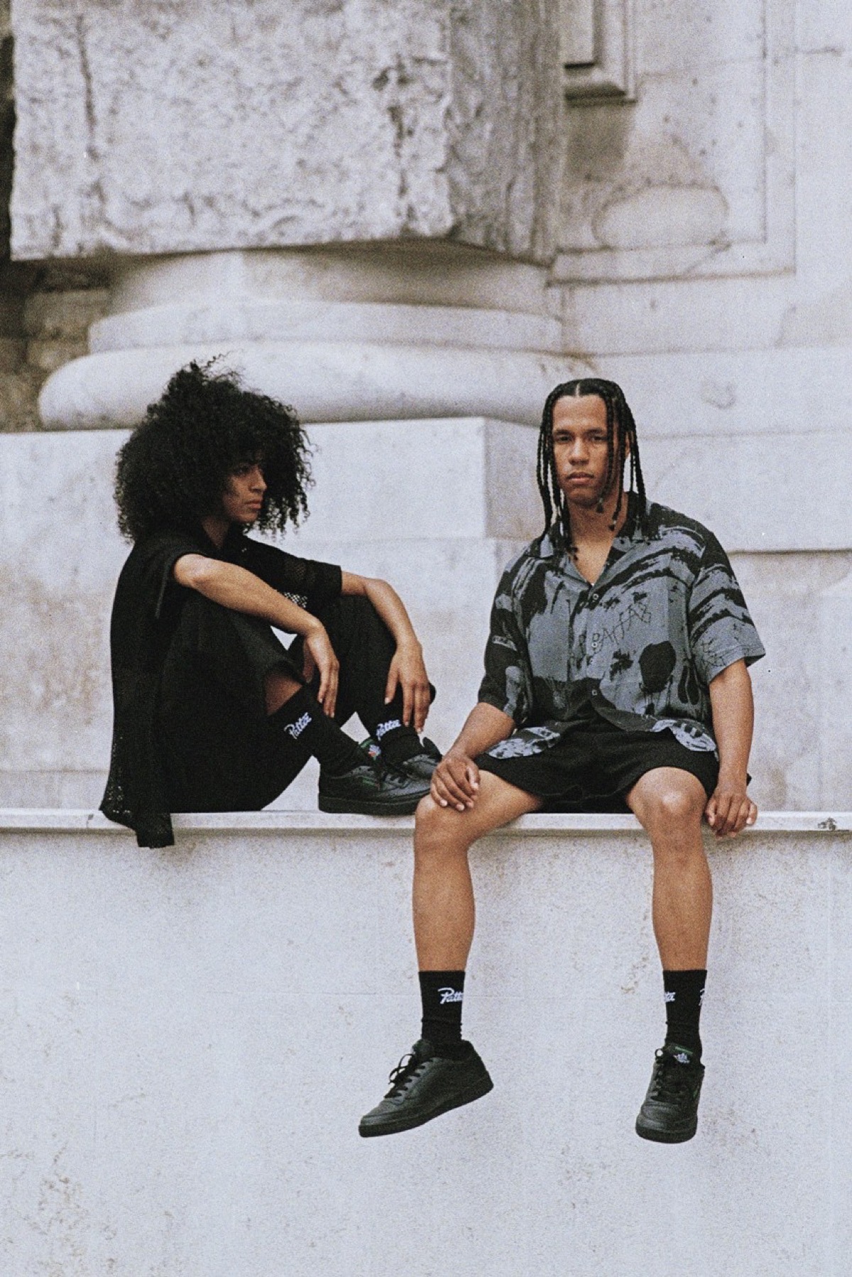 Patta x Reebok Club C All Black 7