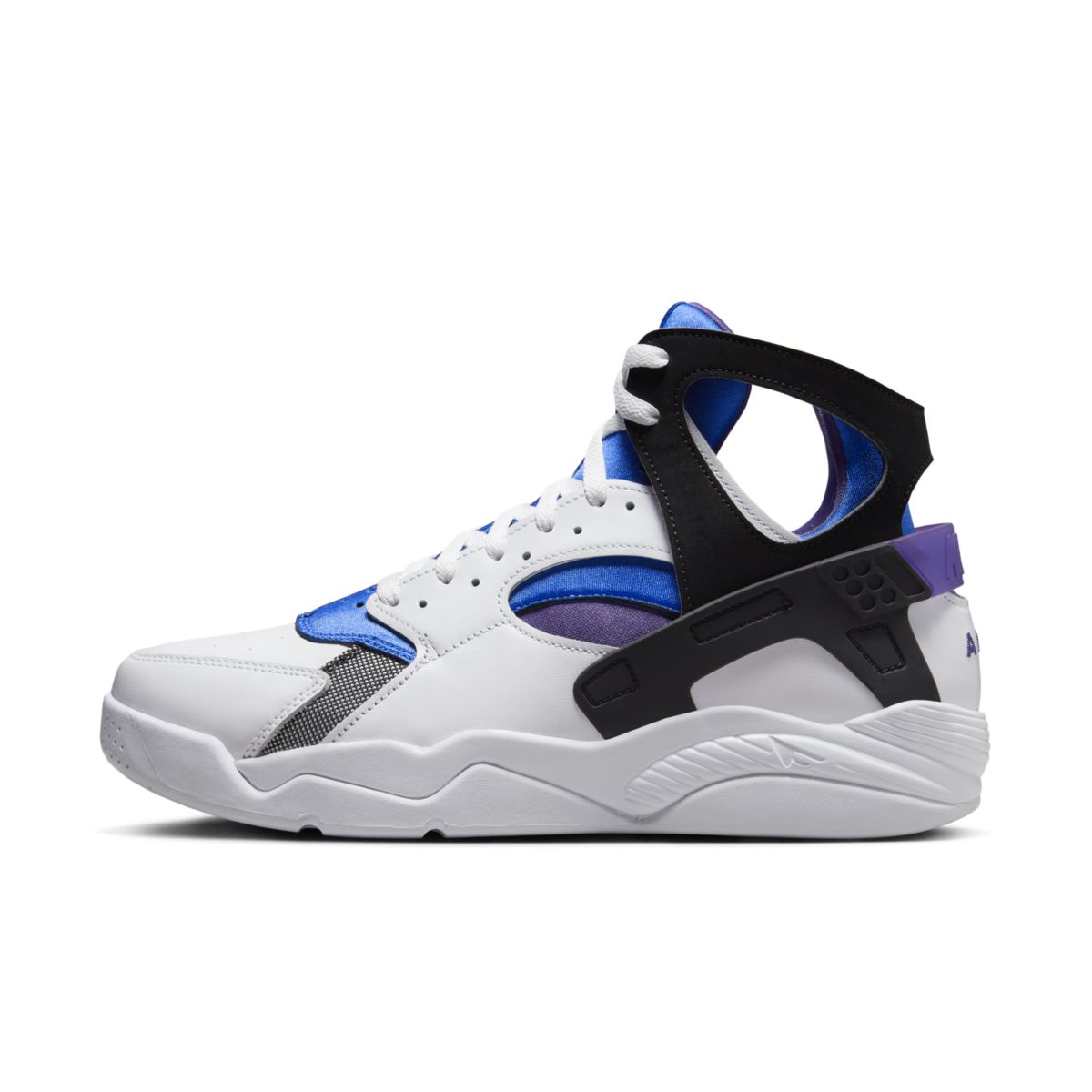 Nike Air Flight Huarache White Varsity Purple Royal Blue FD0183-101 2