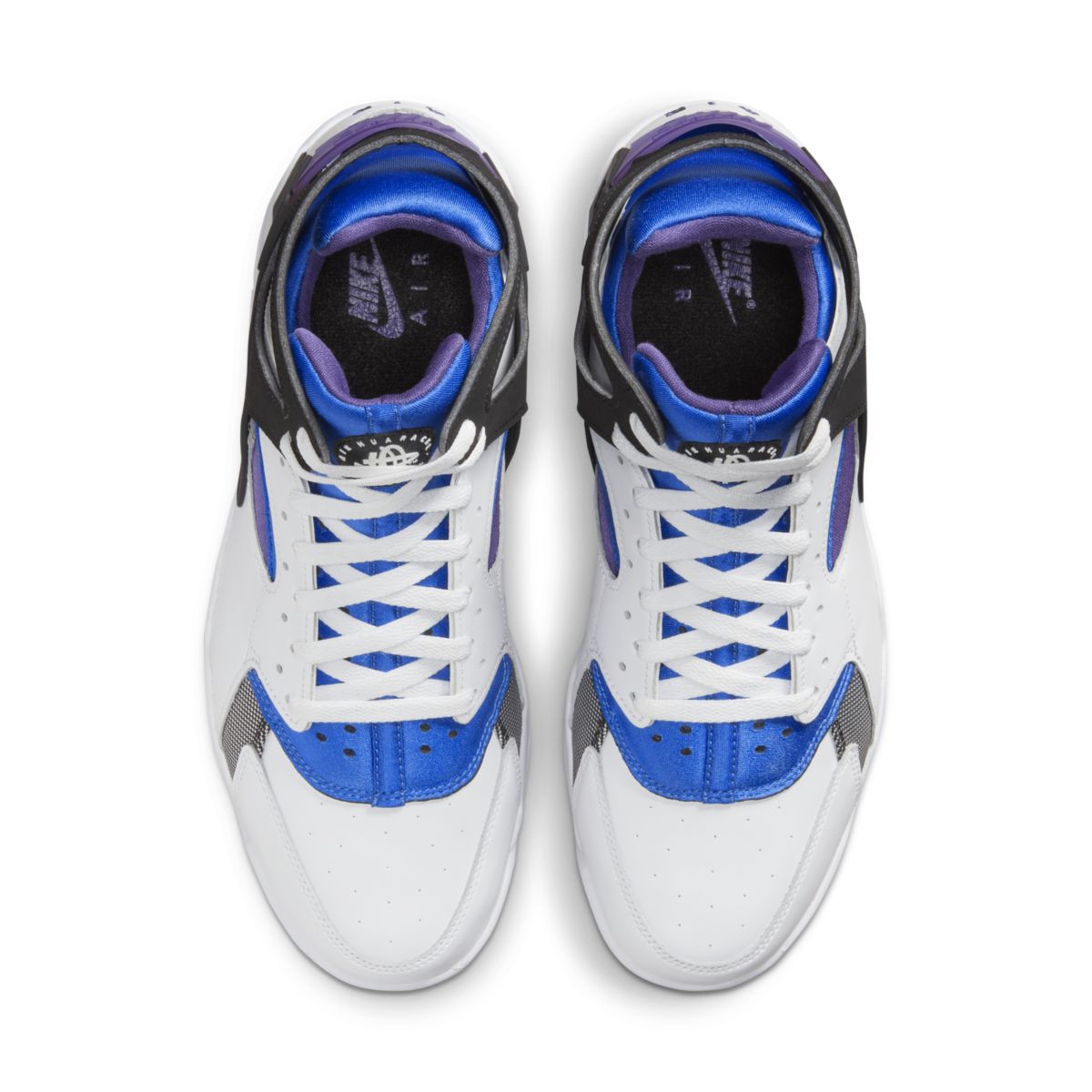 Nike Air Flight Huarache White Varsity Purple Royal Blue FD0183-101 5