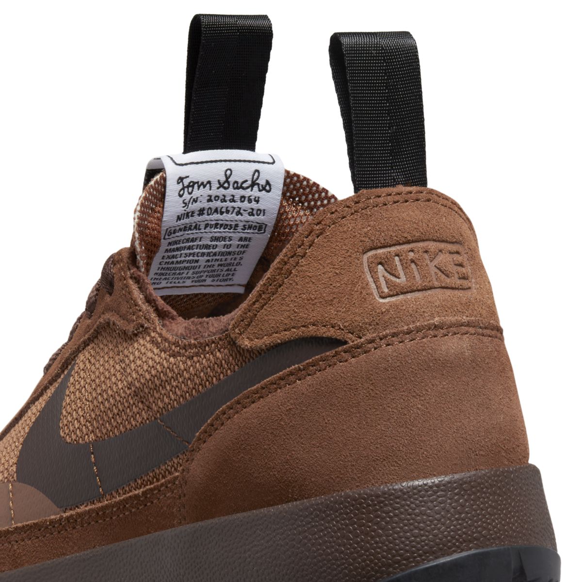 Tom Sachs x NikeCraft General Purpose Shoe Brown DA6672-201 9