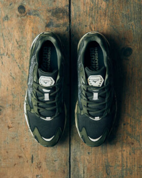 Maharishi x Mizuno Wave Rider 10 Fire Phoenix 6