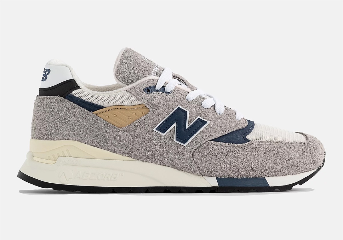 New Balance 998 Grey Navy Made in USA U998TA 2