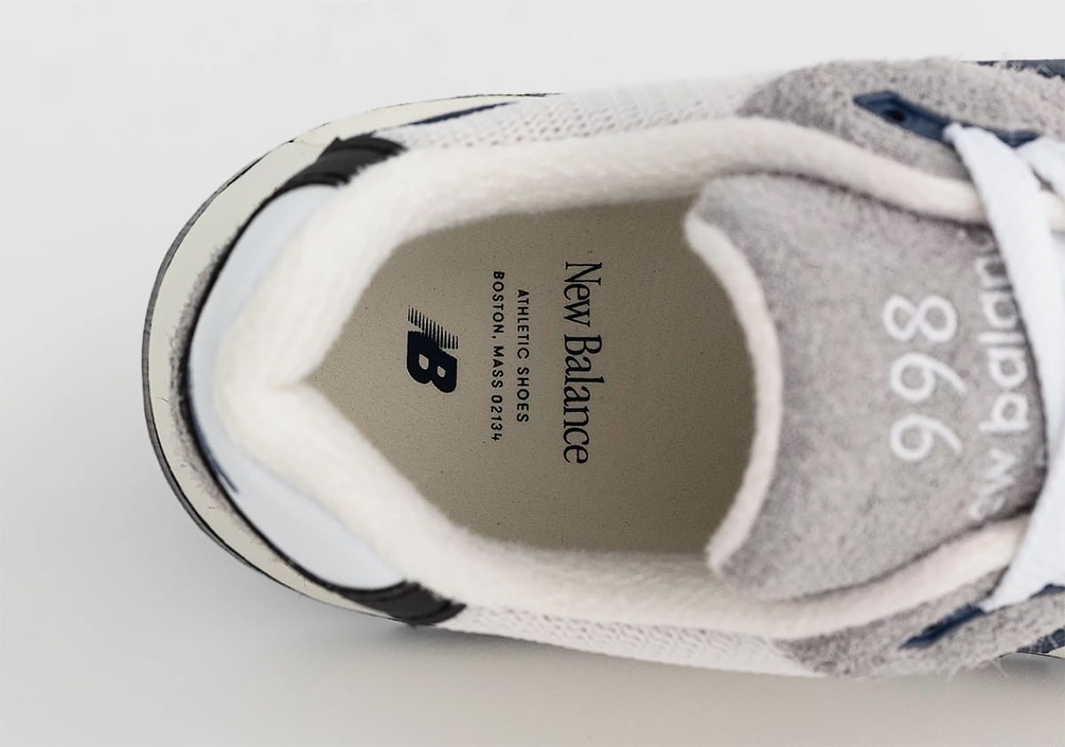 New Balance 998 Grey Navy Made in USA U998TA 8