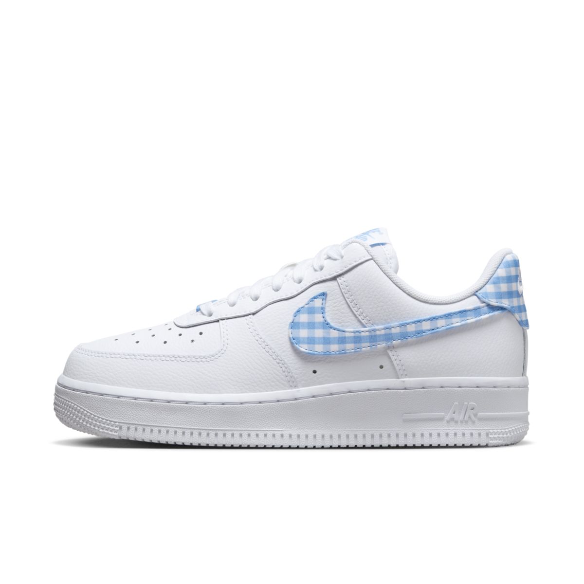Nike Air Force 1 Low Blue Gingham DZ2784-100 2