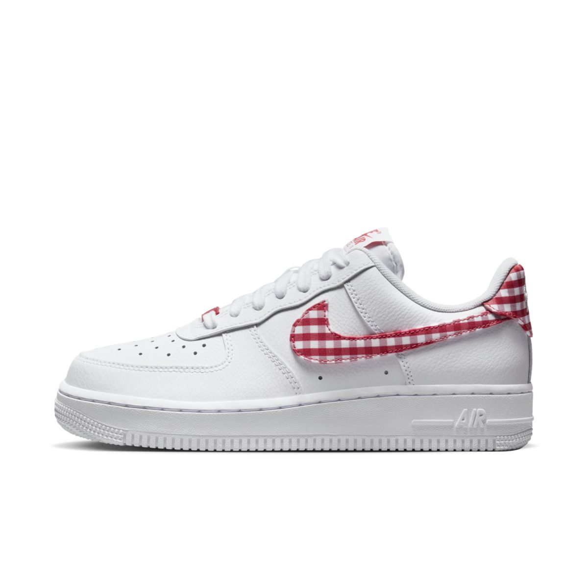 Nike Air Force 1 Low WMNS Red Gingham DZ2784-101 2