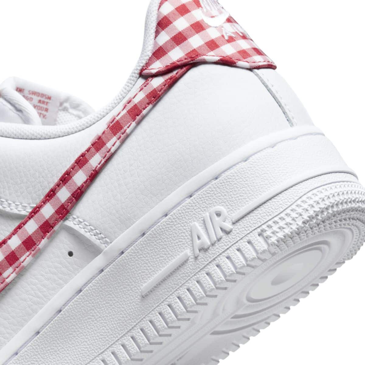 Nike Air Force 1 Low WMNS Red Gingham DZ2784-101 8