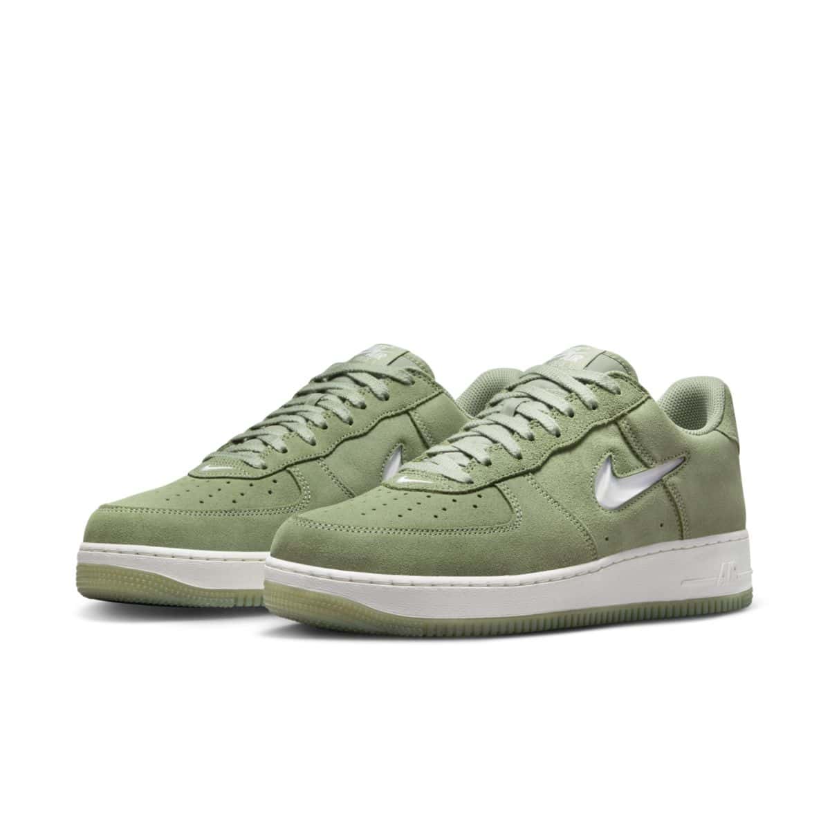 Nike Air Force 1 Low Suede Oil Green Color of the Month DV0785-300 E