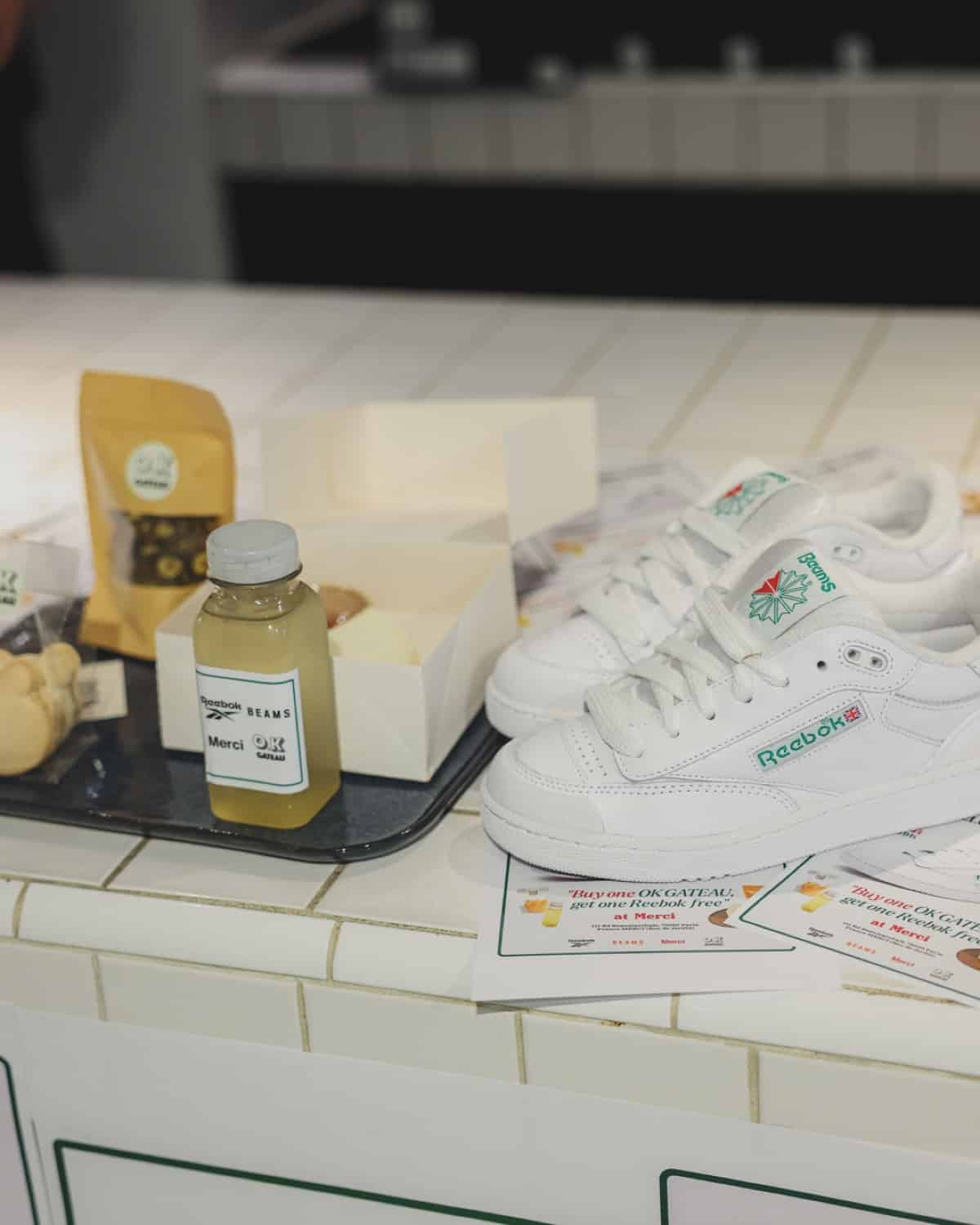 Beams x Reebok Club C Bulc White 3