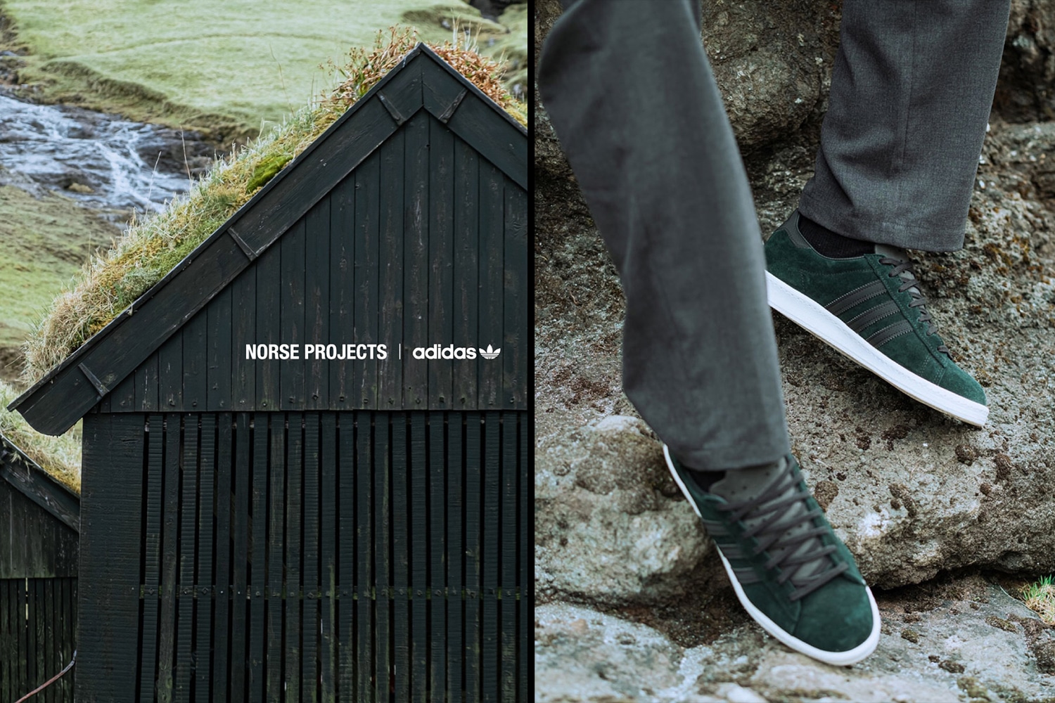 adidas gazelle silver green womens adidas Consortium x Norse Projects Campus 80s